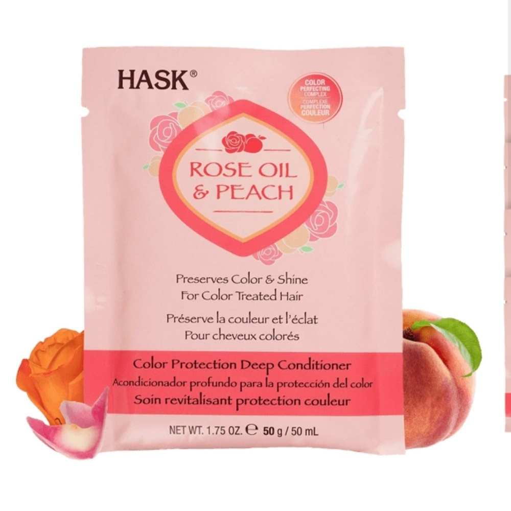 Rose Oil Peach Color Protection Deep Conditioner
